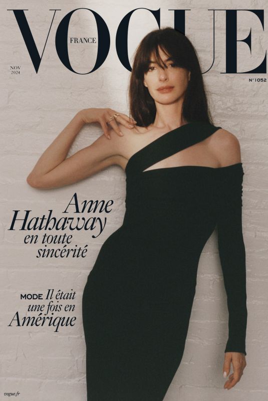 ANNE HATHAWAY for Vogue France, November 2024