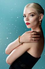 ANYA TAYLOR-JOY for Tiffany & Co Holiday Campaign 2024