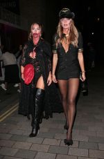 ARABELLA CHI Arrives at Hallowzeem Party at The Conduit Club in Covent Garden 10/25/2024