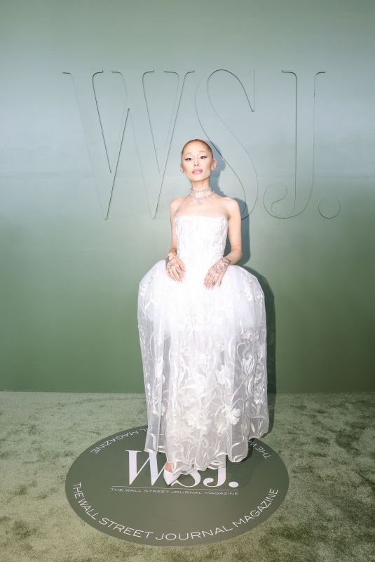 ARIANA GRANDE at WSJ. Magazine 2024 Innovator Awards in New York 10/29/2024
