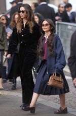 ARIANA GREENBLATT Arrives at Miu Miu Fashion Show at Paris Fashion Week 10/01/2024