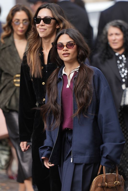 ARIANA GREENBLATT Arrives at Miu Miu Fashion Show at Paris Fashion Week 10/01/2024