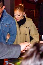 ARIANA RANDE Out and About in New York 10/10/2024