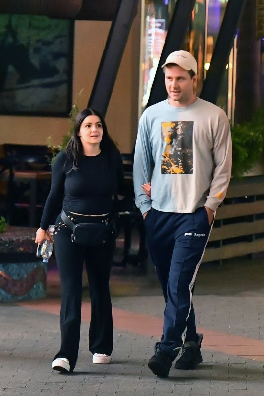 ARIEL WINTER and Luke Benward Heading to Universal Studios for Halloween Horror Nights in Los Angeles 10/23/2024