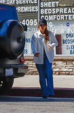 ASHLEE SIMPSON Out for Coffee at Joan