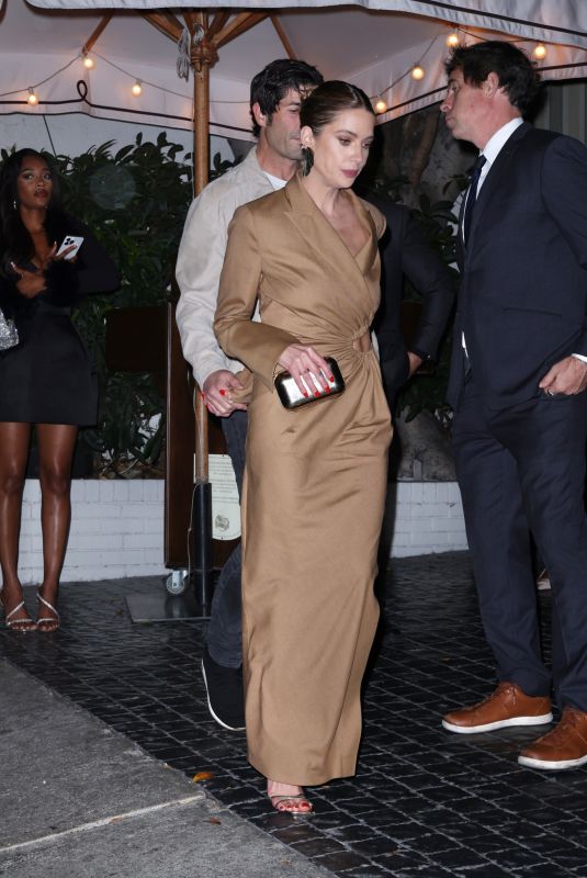 ASHLEY BENSON Arrives at a Max Mara Event at Chateau Marmont in Los Angeles 10/23/2024