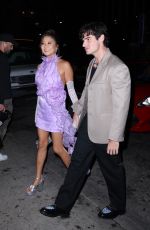ASHLEY PARK and Paul Forman Arrives at Paris Hilton