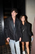 ASHLEY PARK and Paul Forman Leaves Hotel Costes at Paris Fashion Week 09/30/2024