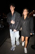 ASHLEY PARK and Paul Forman Leaves Hotel Costes at Paris Fashion Week 09/30/2024