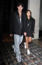 ASHLEY PARK and Paul Forman Leaves Hotel Costes at Paris Fashion Week 09/30/2024