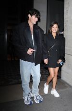 ASHLEY PARK and Paul Forman Leaves Hotel Costes at Paris Fashion Week 09/30/2024