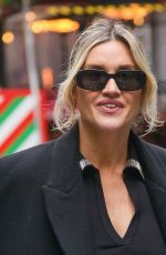 ASHLEY ROBERTS Arrives at Heart Radio in London 10/15/2024