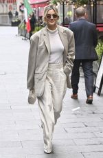ASHLEY ROBERTS Leaves Global Studios in London 10/02/2024