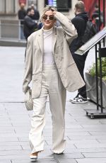 ASHLEY ROBERTS Leaves Global Studios in London 10/02/2024