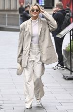 ASHLEY ROBERTS Leaves Global Studios in London 10/02/2024