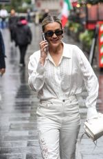 ASHLEY ROBERTS Leaves Heart Radio in London 09/30/2024