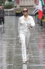 ASHLEY ROBERTS Leaves Heart Radio in London 09/30/2024