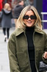 ASHLEY ROBERTS Leaves Heart Radio in London 10/31/2024