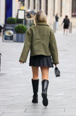 ASHLEY ROBERTS Leaves Heart Radio in London 10/31/2024