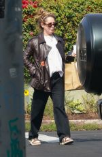 ASHLEY TISDALE Picks up Food To-go from All Time Diner 10/15/2024