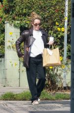 ASHLEY TISDALE Picks up Food To-go from All Time Diner 10/15/2024