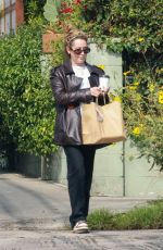 ASHLEY TISDALE Picks up Food To-go from All Time Diner 10/15/2024