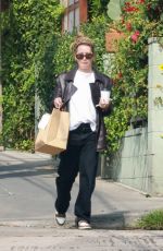 ASHLEY TISDALE Picks up Food To-go from All Time Diner 10/15/2024