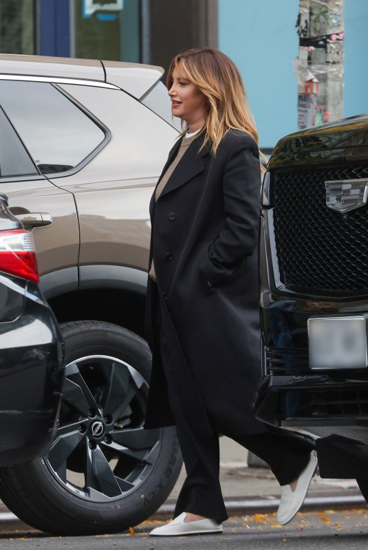 ASHLEY TISDALE  Spotted After Giving Birth to Her Second Child in New York 10/17/2024
