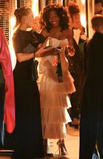 AYO EDEBIRI Leaves Annual Academy Museum Gala in Los Angeles 10/19/2024