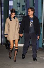 BARBARA PALVIN and Dylan Sprouse Arrives at MIMCHIK Store Opening in West Hollywood 10/18/2024