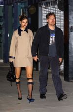 BARBARA PALVIN and Dylan Sprouse Arrives at MIMCHIK Store Opening in West Hollywood 10/18/2024