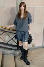BARBARA PALVIN at Miu Miu SS25 Fashion Show in Paris 10/01/2024