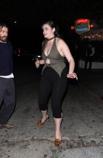 BARBIE FEREIRA Leaves Chateau Marmont Hotel in Los Angeles 10/04/2024