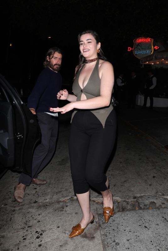 BARBIE FEREIRA Leaves Chateau Marmont Hotel in Los Angeles 10/04/2024