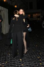 BEHATI PRINSLOO Out for Dinner at Chateau Marmont in Los Angeles 10/20/2024