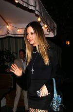 BEHATI PRINSLOO Out for Dinner at Chateau Marmont in Los Angeles 10/20/2024