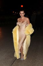 BELLA THORNE Arrives at Coperni RTW Spring 2025 Show at Paris Fashion Week 10/01/2024