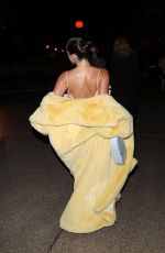 BELLA THORNE Arrives at Coperni RTW Spring 2025 Show at Paris Fashion Week 10/01/2024