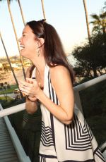 BELLAMY YOUNG at Grand Opening of Casa Loma Beach Hotel in Laguna Beach 10/19/2024