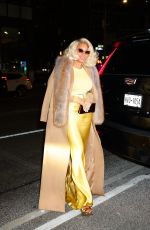 BEYONCE and TINA KNOWLES Arrives at a Private Dinner Party in New York 10/08/2024