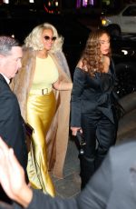 BEYONCE and TINA KNOWLES Arrives at a Private Dinner Party in New York 10/08/2024