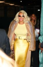 BEYONCE and TINA KNOWLES Arrives at a Private Dinner Party in New York 10/08/2024
