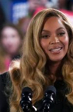 BEYONCE Returns to Houston to Support Kamala Harris at Rally 10/25/2024