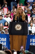 BEYONCE Returns to Houston to Support Kamala Harris at Rally 10/25/2024