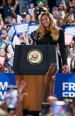 BEYONCE Returns to Houston to Support Kamala Harris at Rally 10/25/2024