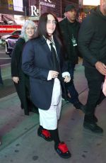 BILLIE EILISH Arrives at Glamour Women of the Year in New York 10/08/2024