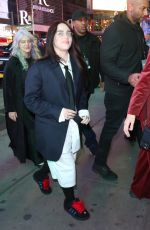 BILLIE EILISH Arrives at Glamour Women of the Year in New York 10/08/2024