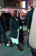 BILLIE EILISH Arrives at Glamour Women of the Year in New York 10/08/2024