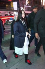 BILLIE EILISH Arrives at Glamour Women of the Year in New York 10/08/2024