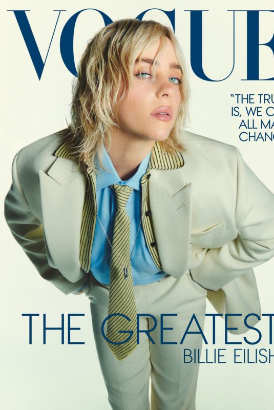 BILLIE EILISH in Vogue Magazine, November 2024